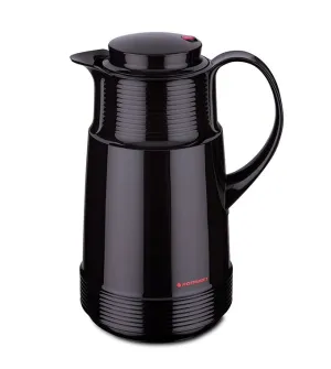 Rotpunkt Thermos Jug, 1.0 L, Ristretto (Black)